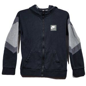 Nike Air Black Pullover Hoodie Youth X-Large Boys vtg vintage 90s